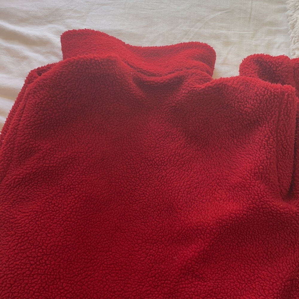 I.AM.GIA. red teddy coat - Picture 3 of 4